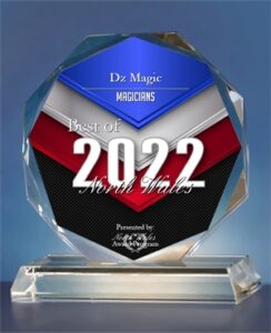 Rick DZ Magic awarded best magician 2020 and 2021