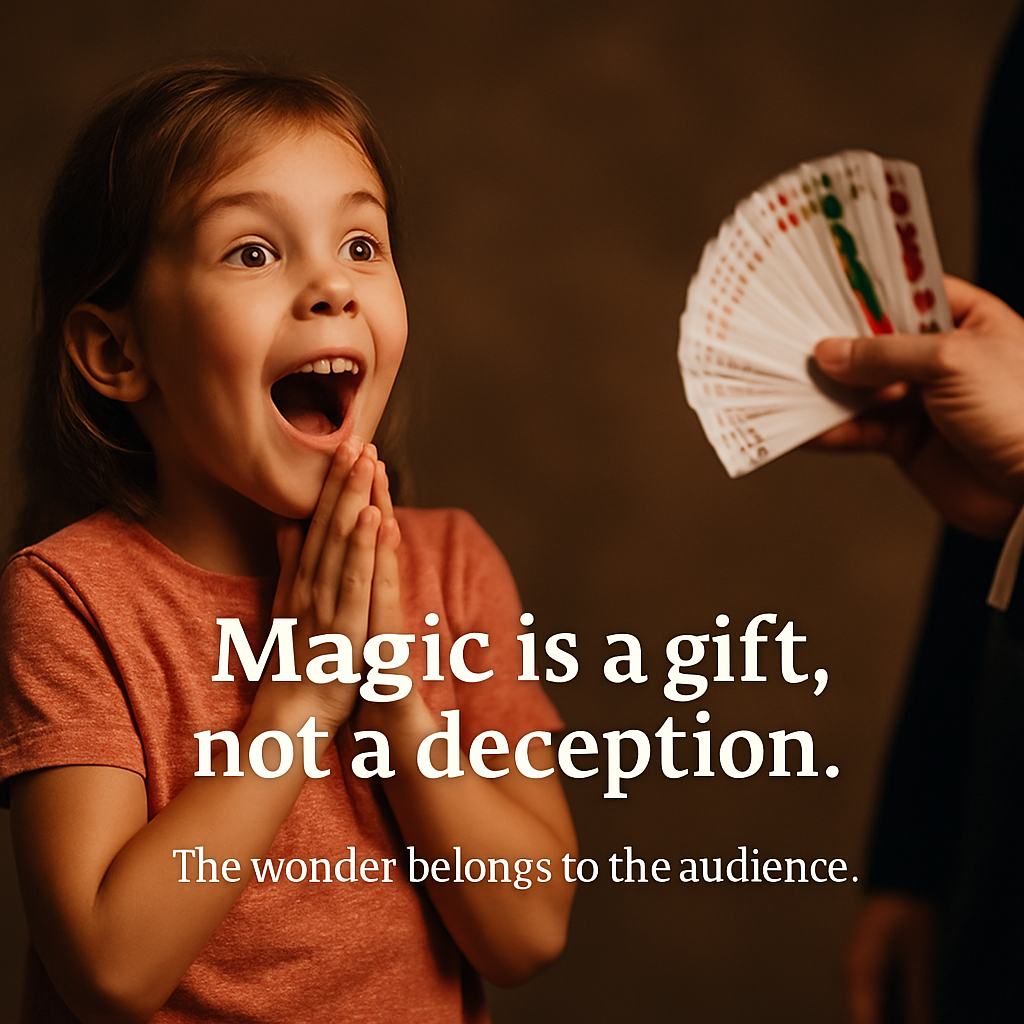 Magic is a Gift not a Deception